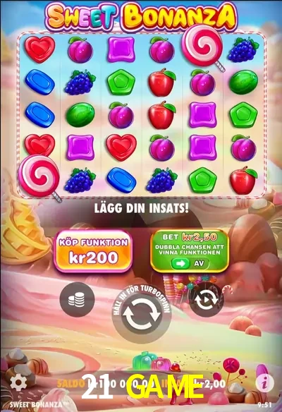 21 GAME — Sweet Bonanza slot | Play on Android APK & iPhone for real money | Pragmatic Play